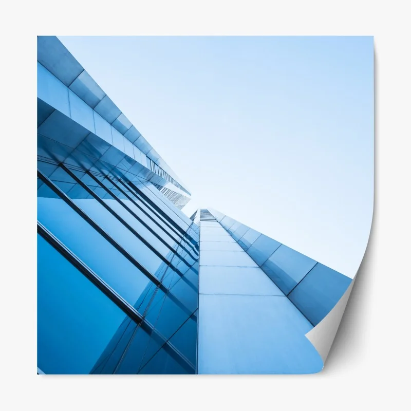 Naklejka repozycjonowalna różowy i turkusowy marmur abstrakcyjny – Wallissimo®