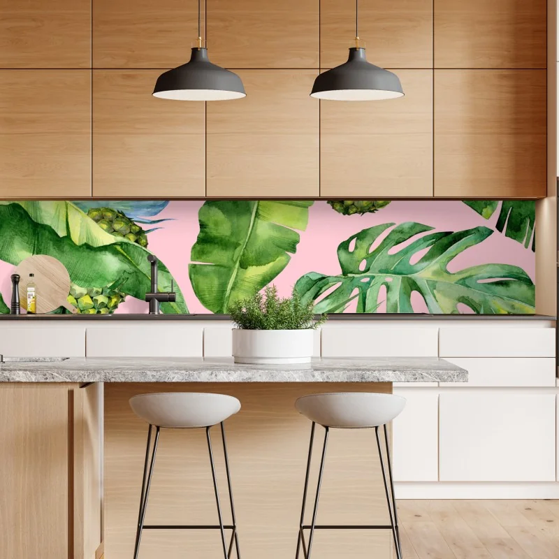 Naklejka repozycjonowalna delikatne chmury nad błękitnym niebem – Wallissimo®