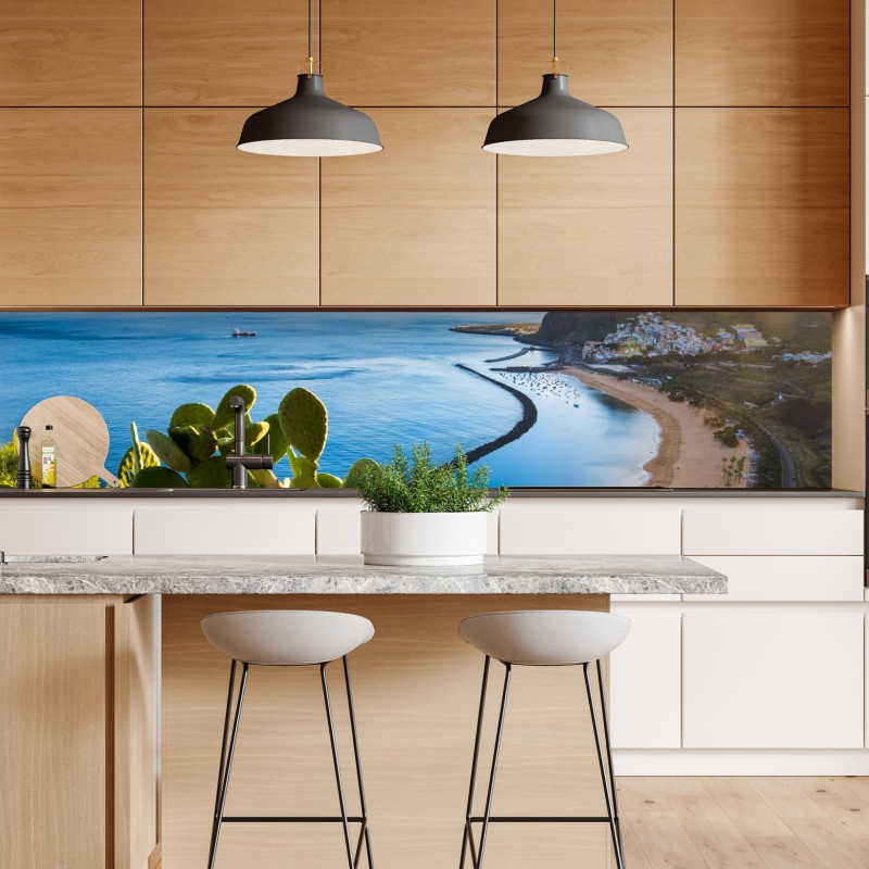 Naklejka repozycjonowalna intensywny fioletowy 3d wir wstęg – Wallissimo®