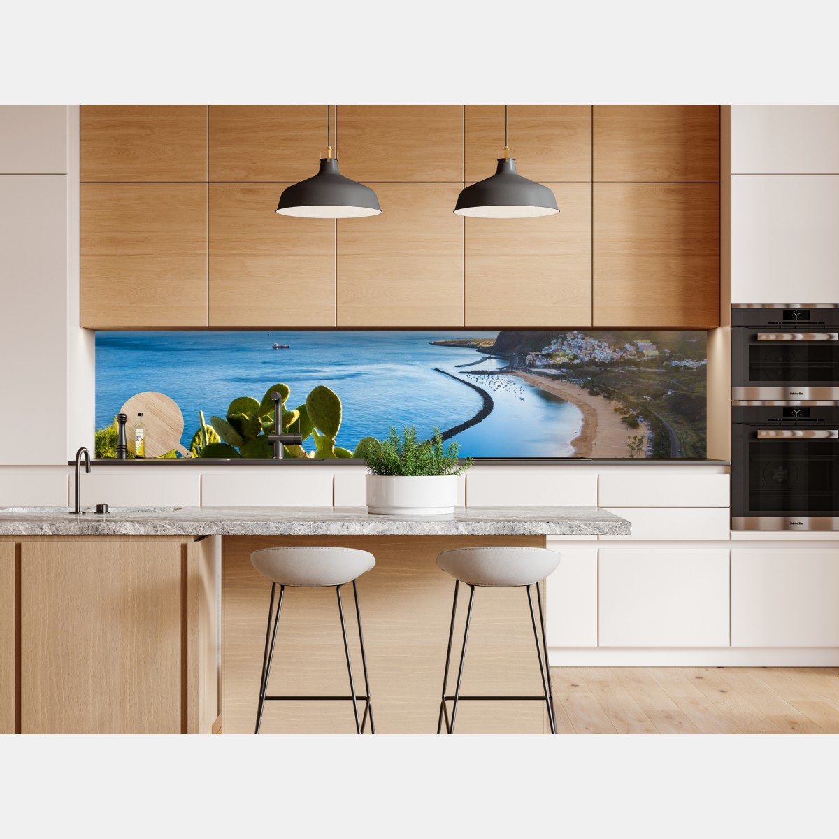 Naklejka repozycjonowalna słoneczna plaża Las Teresitas panorama – Wallissimo® Naklejka repozycjonowalna słoneczna plaża Las Teresitas panorama – Wallissimo®