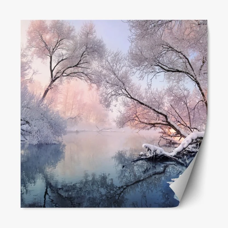 Naklejka repozycjonowalna złota spiralna fraktalna kompozycja – Wallissimo®