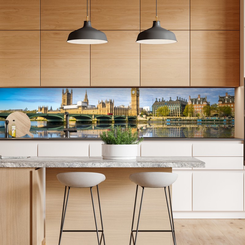 Naklejka repozycjonowalna złote liście w stylu line art – Wallissimo®