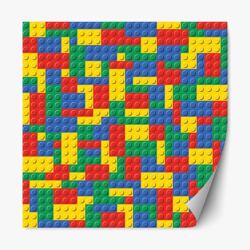 Naklejka repozycjonowalna japoński niebieski wzór seigaiha – Wallissimo®