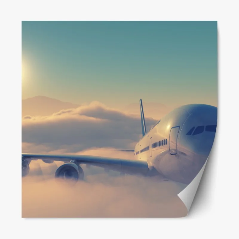 Naklejka repozycjonowalna wiosenna łąka dmuchawców – Wallissimo®