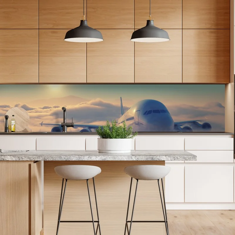 Naklejka repozycjonowalna wiosenna łąka dmuchawców – Wallissimo®