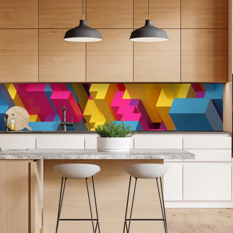 Naklejka repozycjonowalna spokojne alpejskie jezioro – Wallissimo®