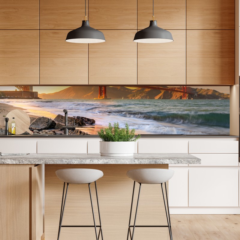 Naklejka repozycjonowalna geometryczna pastelowa kompozycja – Wallissimo®