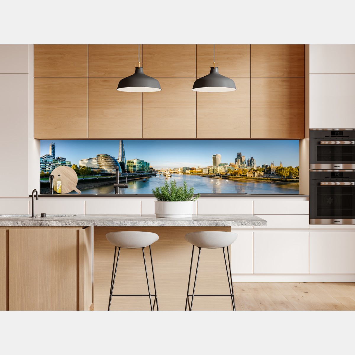 Naklejka repozycjonowalna Londyn panoramiczny widok nad Tamizą – Wallissimo® Naklejka repozycjonowalna Londyn panoramiczny widok nad Tamizą – Wallissimo®