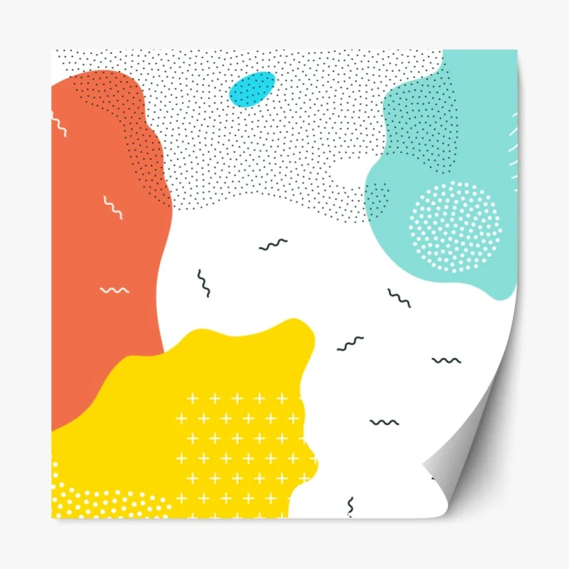 Naklejka repozycjonowalna czarny marmur z białymi żyłkami – Wallissimo®