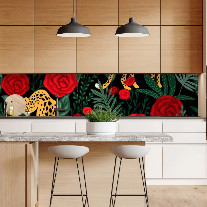 Naklejka repozycjonowalna żywe abstrakcyjne oko w stylu pop art – Wallissimo®