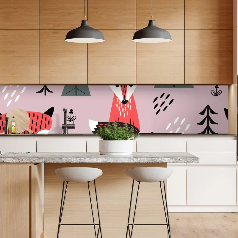 Naklejka repozycjonowalna błękitne jezioro przy Cervinia – Wallissimo®