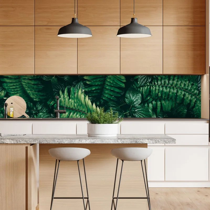 Naklejka repozycjonowalna mistyczny portret w złocie i błękicie – Wallissimo®