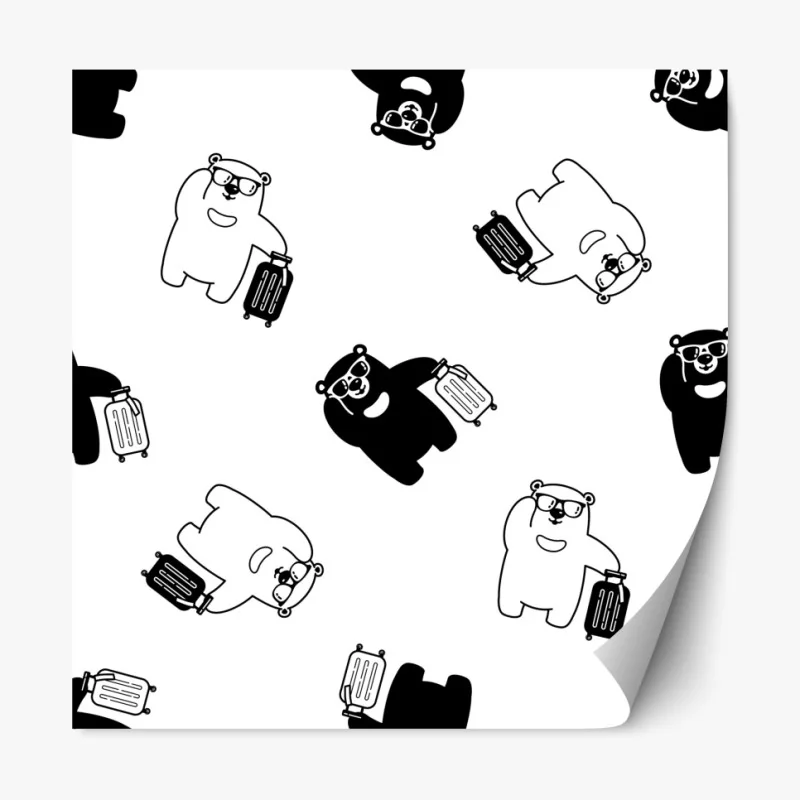 Naklejka repozycjonowalna ornamentalny złoty wzór chmur – Wallissimo®