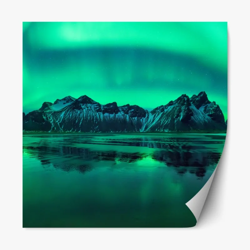 Naklejka repozycjonowalna botaniczny wzór z cytrynami – Wallissimo®