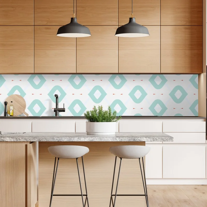 Naklejka repozycjonowalna tropikalne liście bananowca – Wallissimo®