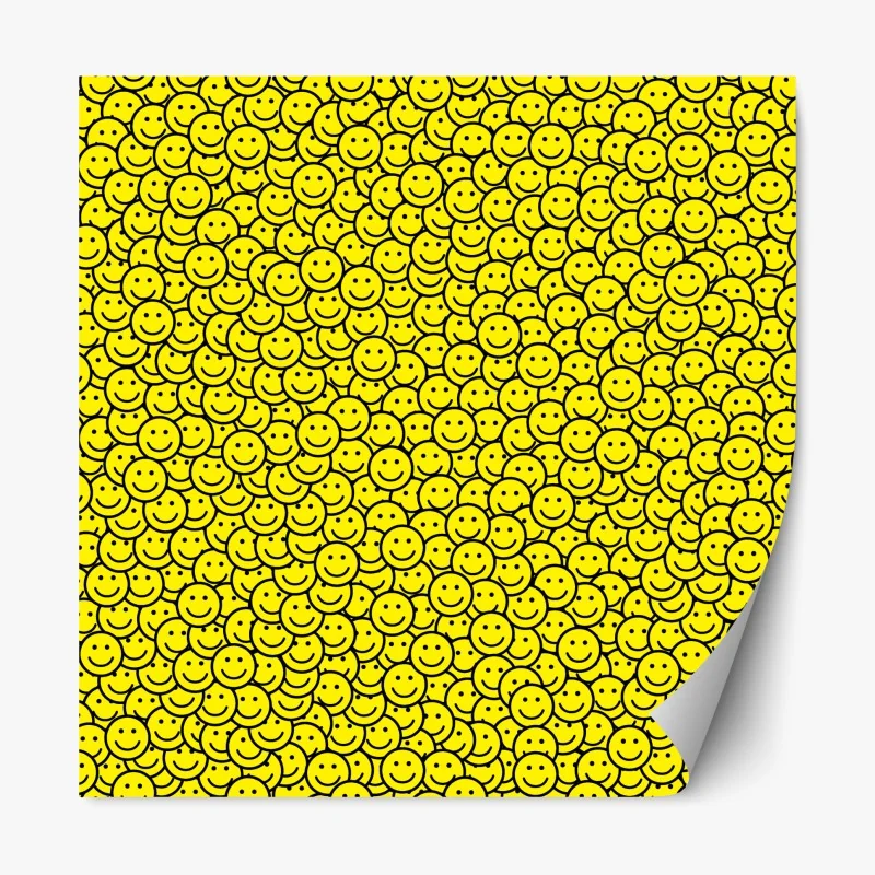 Naklejka repozycjonowalna delikatne różowe anemony i niebieski motyl – Wallissimo®