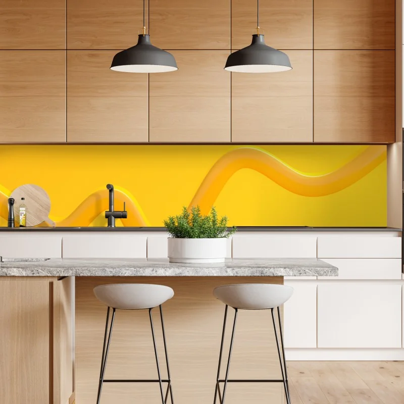 Naklejka repozycjonowalna radosny geometryczny wzór – Wallissimo®