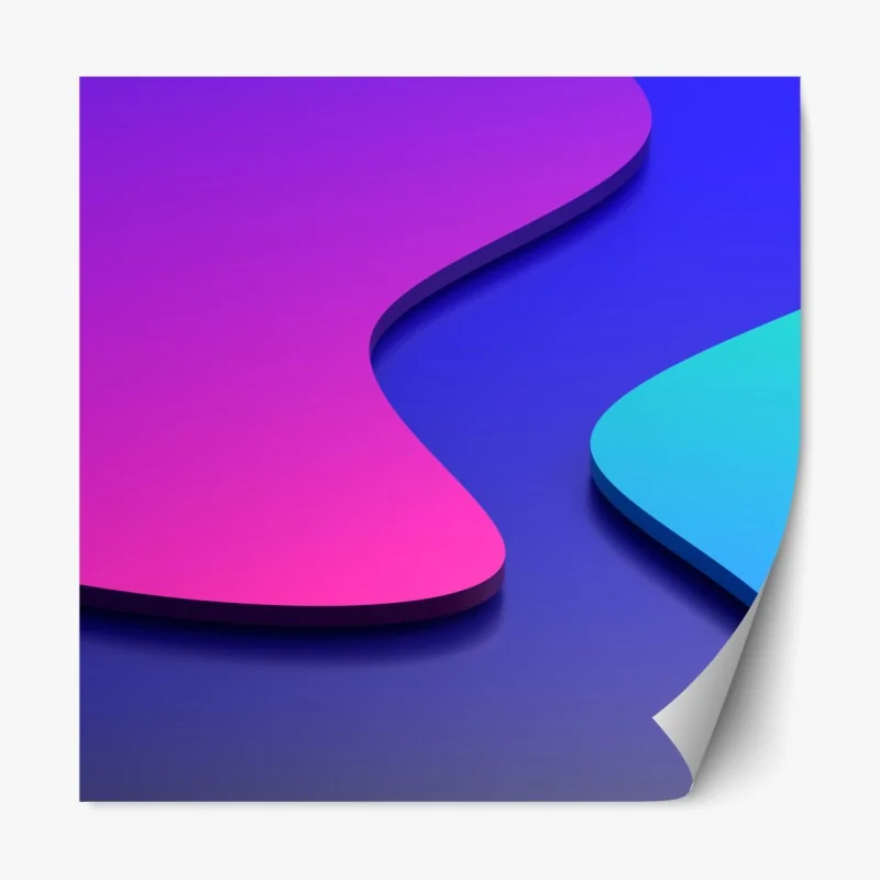 Naklejka repozycjonowalna czarno-biała abstrakcja ze złotymi żyłami – Wallissimo®