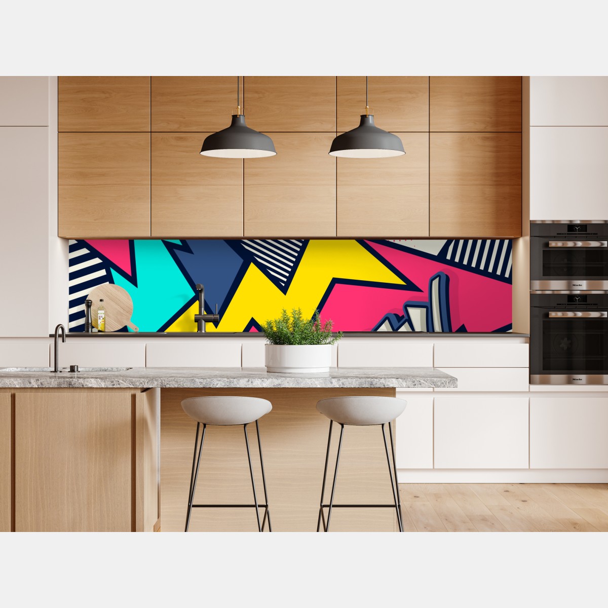 Naklejka repozycjonowalna eksplozja komiksowego pop artu – Wallissimo® Naklejka repozycjonowalna eksplozja komiksowego pop artu – Wallissimo®