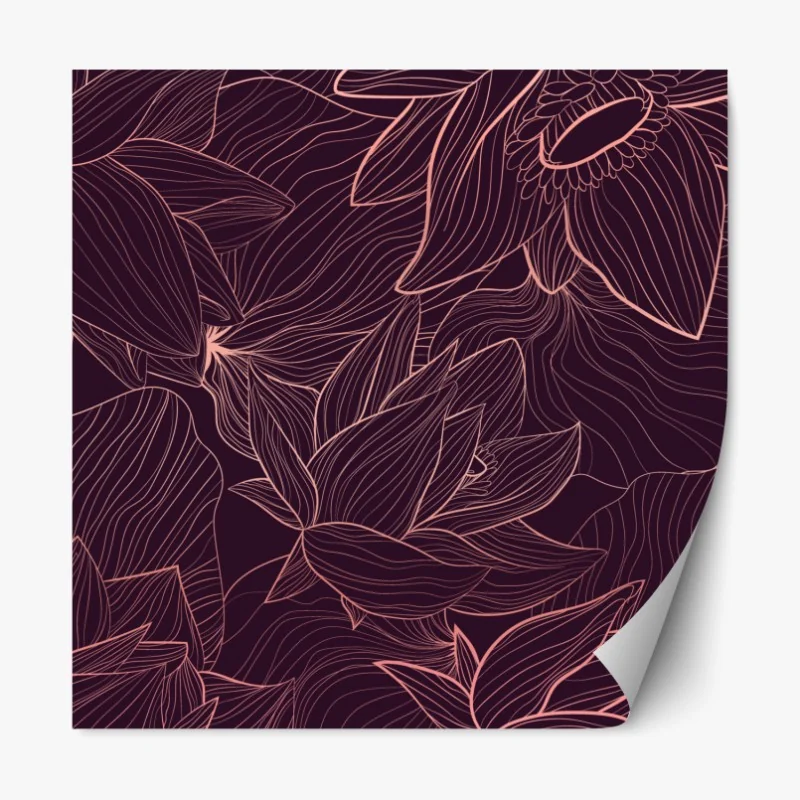 Naklejka repozycjonowalna ośnieżone szczyty odbite w jesiennym alpejskim jeziorze – Wallissimo®