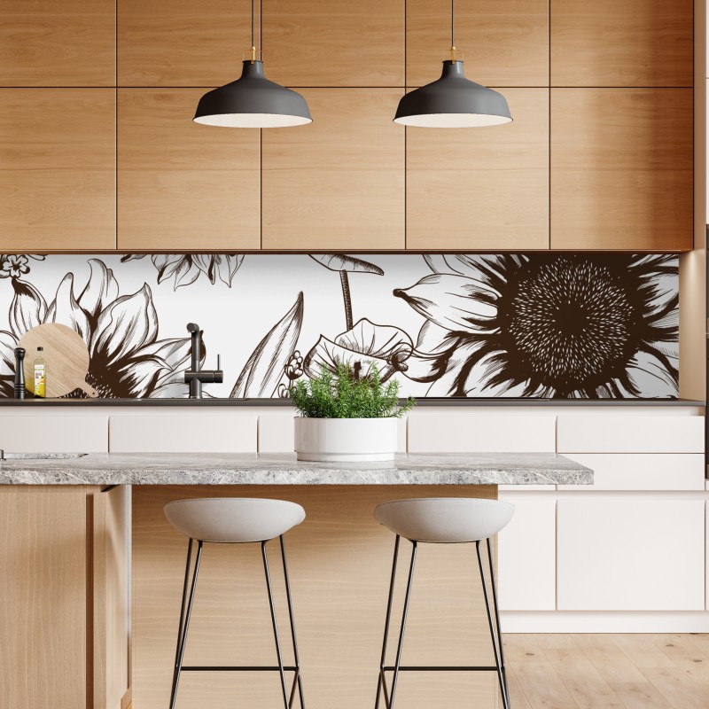 Naklejka repozycjonowalna biała betonowa fasada w geometrycznym wzorze – Wallissimo®