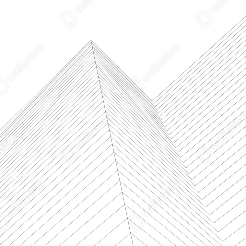 Naklejka repozycjonowalna geometryczne linie architektoniczne – Wallissimo® Naklejka repozycjonowalna geometryczne linie architektoniczne – Wallissimo®