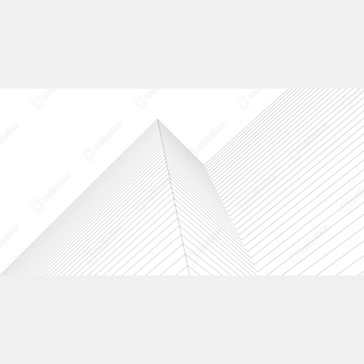Naklejka repozycjonowalna geometryczne linie architektoniczne – Wallissimo® Naklejka repozycjonowalna geometryczne linie architektoniczne – Wallissimo®