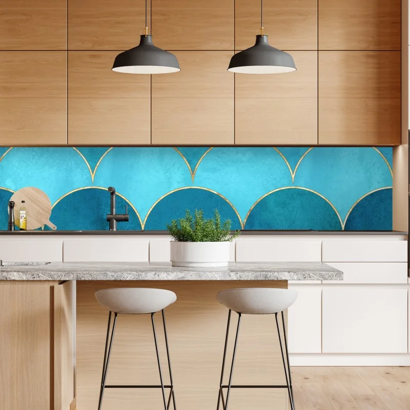 Naklejka repozycjonowalna Pawilon Tengwang o wschodzie słońca – Wallissimo®