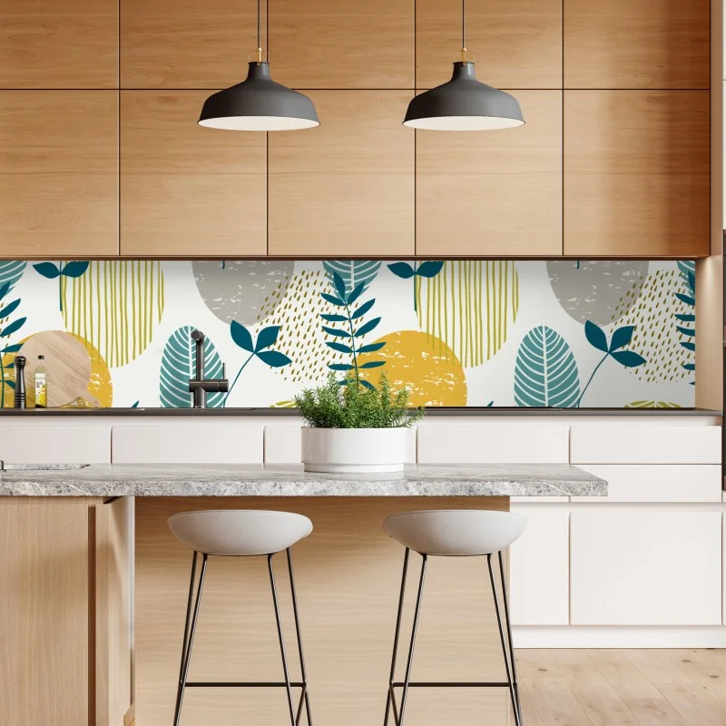 Naklejka repozycjonowalna różowa dalia w zbliżeniu – Wallissimo®