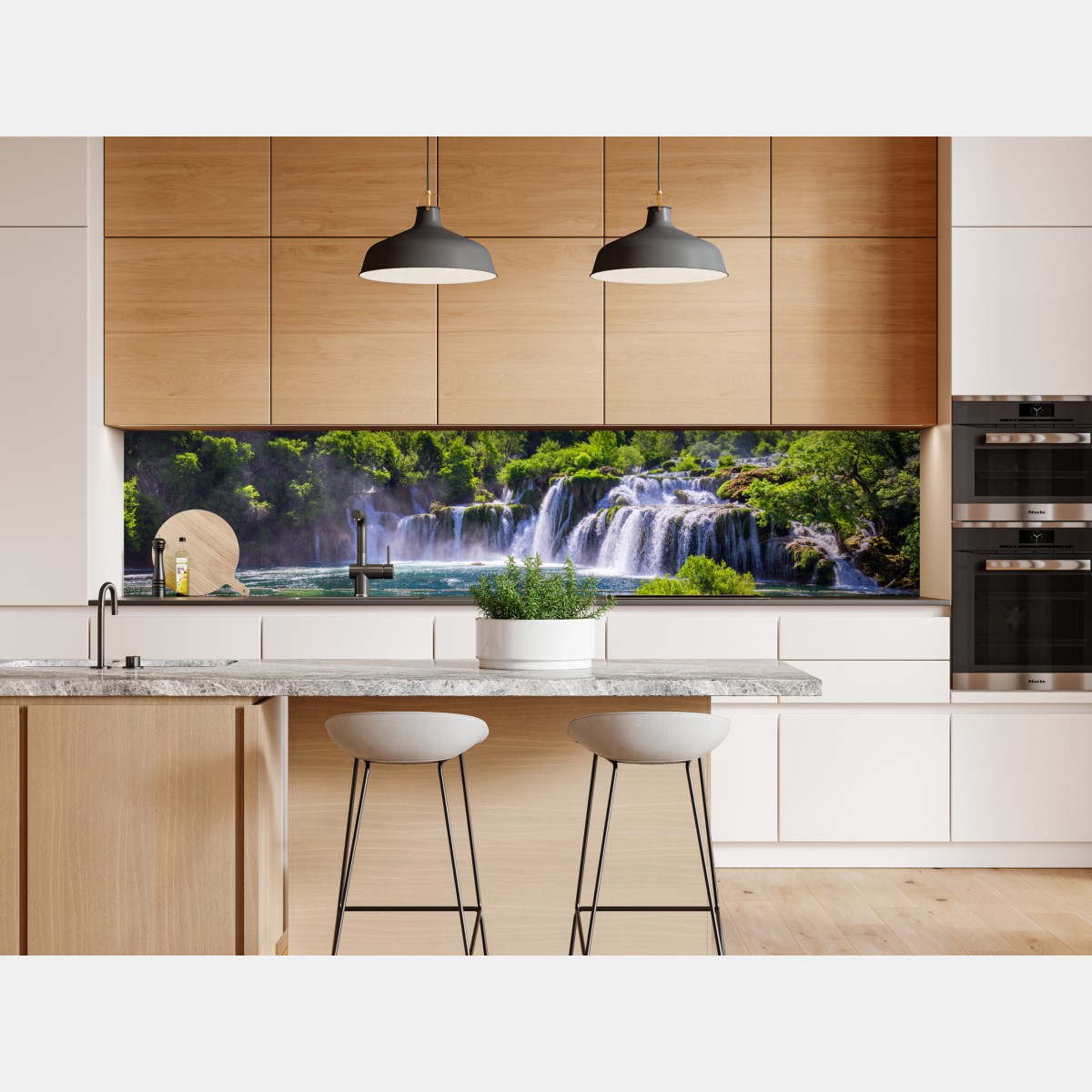 Naklejka repozycjonowalna Skradinski Buk wodospad w Parku Narodowym Krka – Wallissimo® Naklejka repozycjonowalna Skradinski Buk wodospad w Parku Narodowym Krka – Wallissimo®