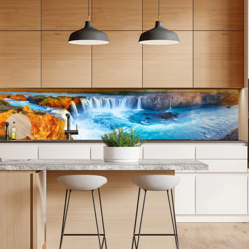 Naklejka repozycjonowalna dramatyczne zbliżenie mikrofonu – Wallissimo®