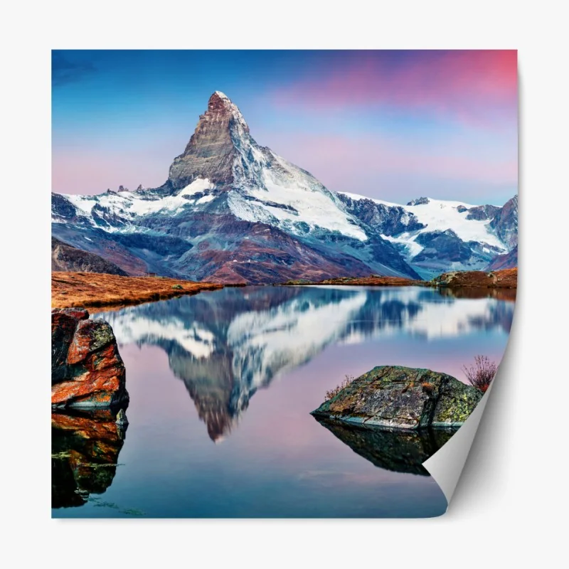 Naklejka repozycjonowalna tropikalne liście bananowca – Wallissimo®