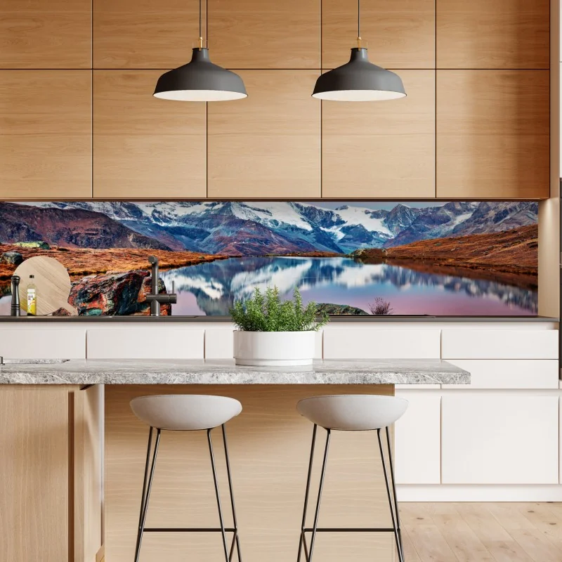 Naklejka repozycjonowalna tropikalne liście bananowca – Wallissimo®