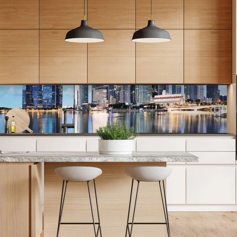 Naklejka repozycjonowalna wieża Eiffla i karuzela w Paryżu – Wallissimo®