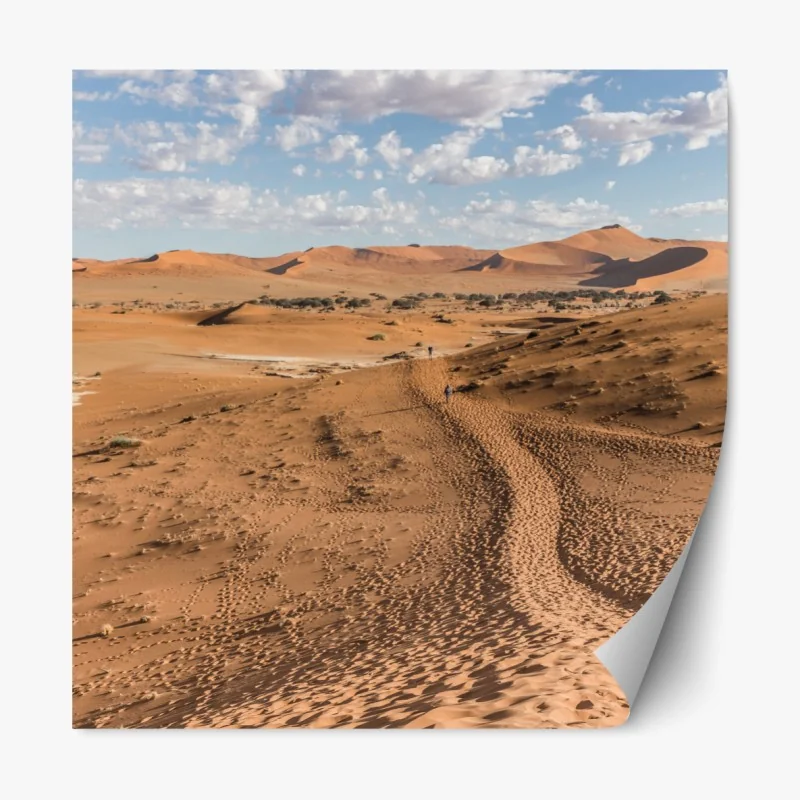 Naklejka repozycjonowalna słoneczny dzień na plaży – Wallissimo®