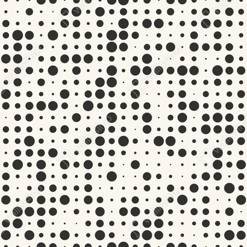 Naklejka repozycjonowalna minimalistyczny wzór kropek – Wallissimo® Naklejka repozycjonowalna minimalistyczny wzór kropek – Wallissimo®