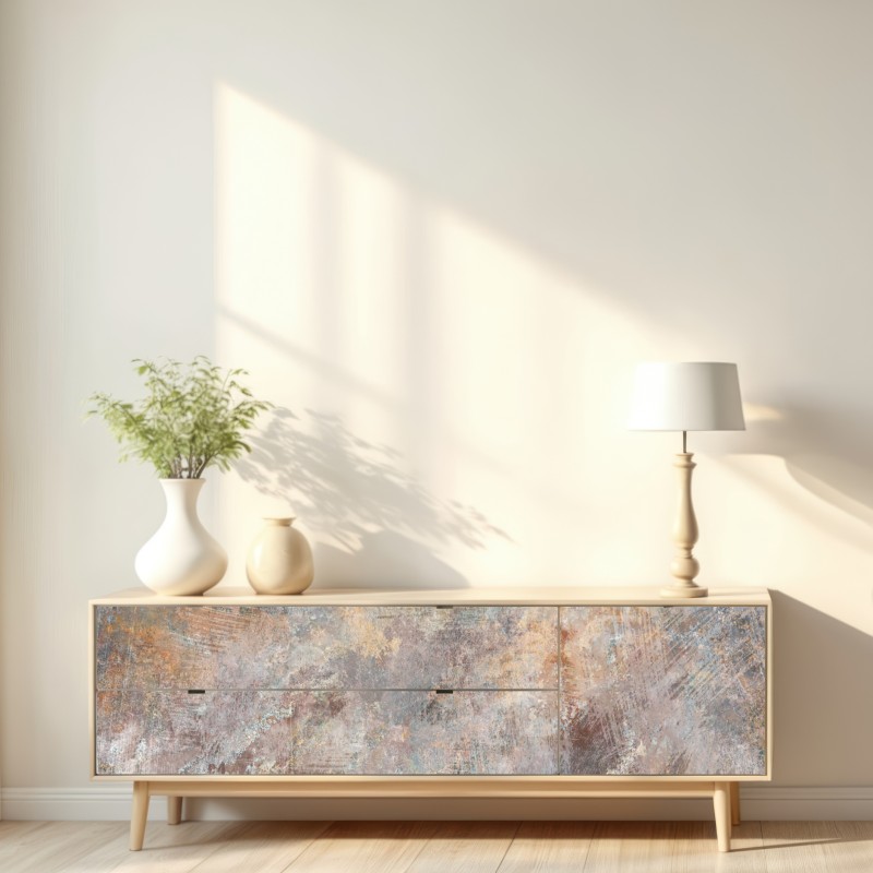 Naklejka repozycjonowalna subtelna teksturowana abstrakcja w ciepłych neutralnych tonach – Wallissimo® Naklejka repozycjonowalna subtelna teksturowana abstrakcja w ciepłych neutralnych tonach – Wallissimo®