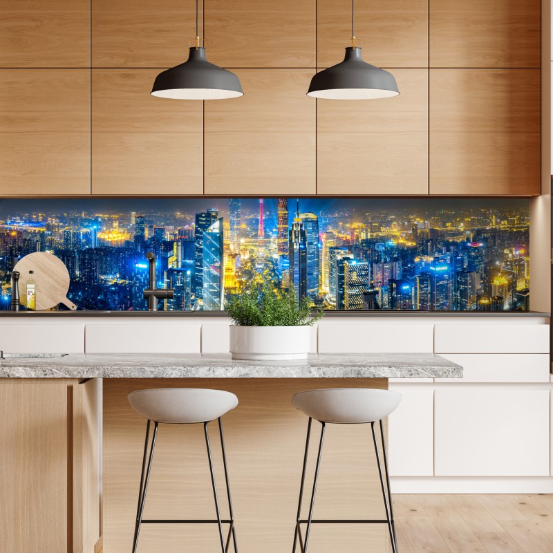 Naklejka repozycjonowalna trzy dmuchawce na turkusowym tle – Wallissimo®