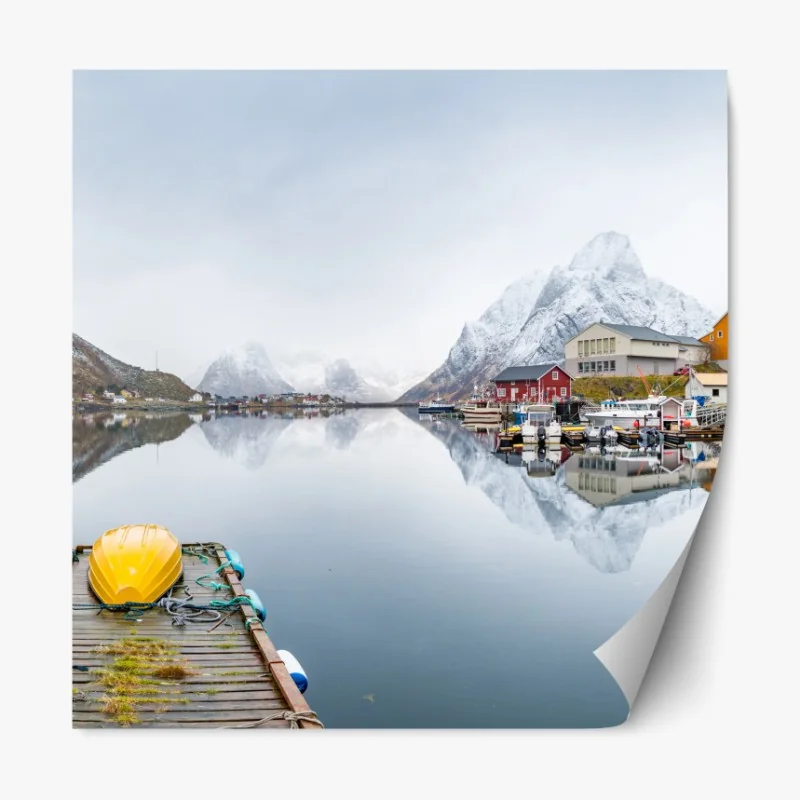 Naklejka repozycjonowalna minimalistyczny wzór kropek – Wallissimo®