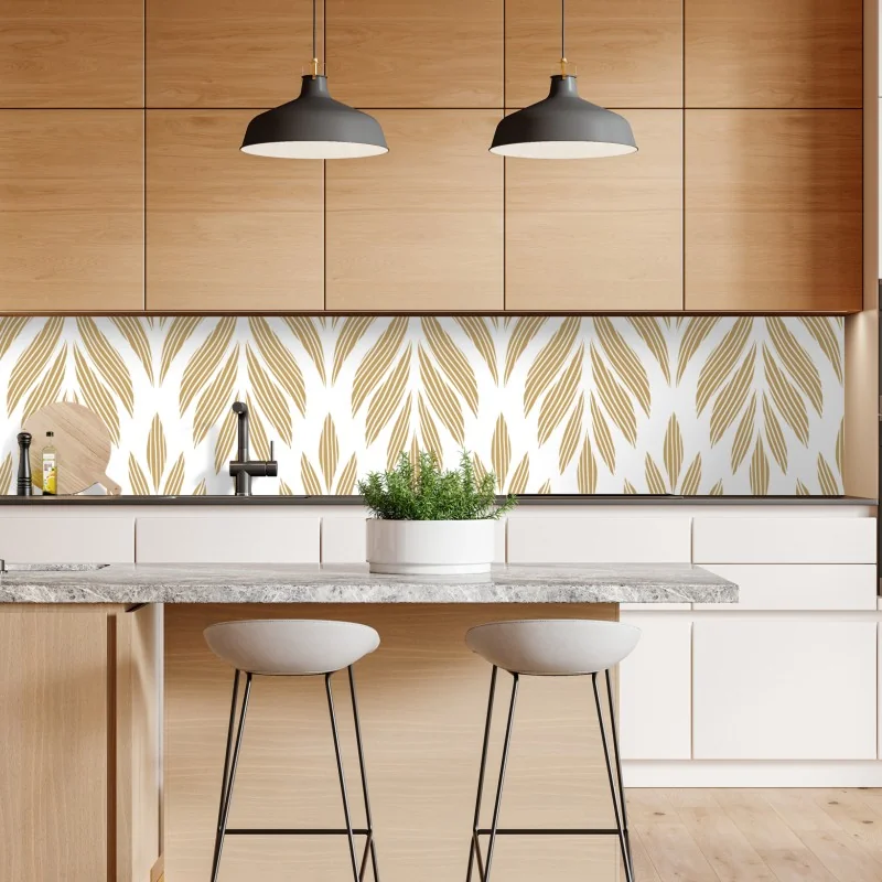 Naklejka repozycjonowalna spokojne jezioro górskie w Himalajach latem – Wallissimo®