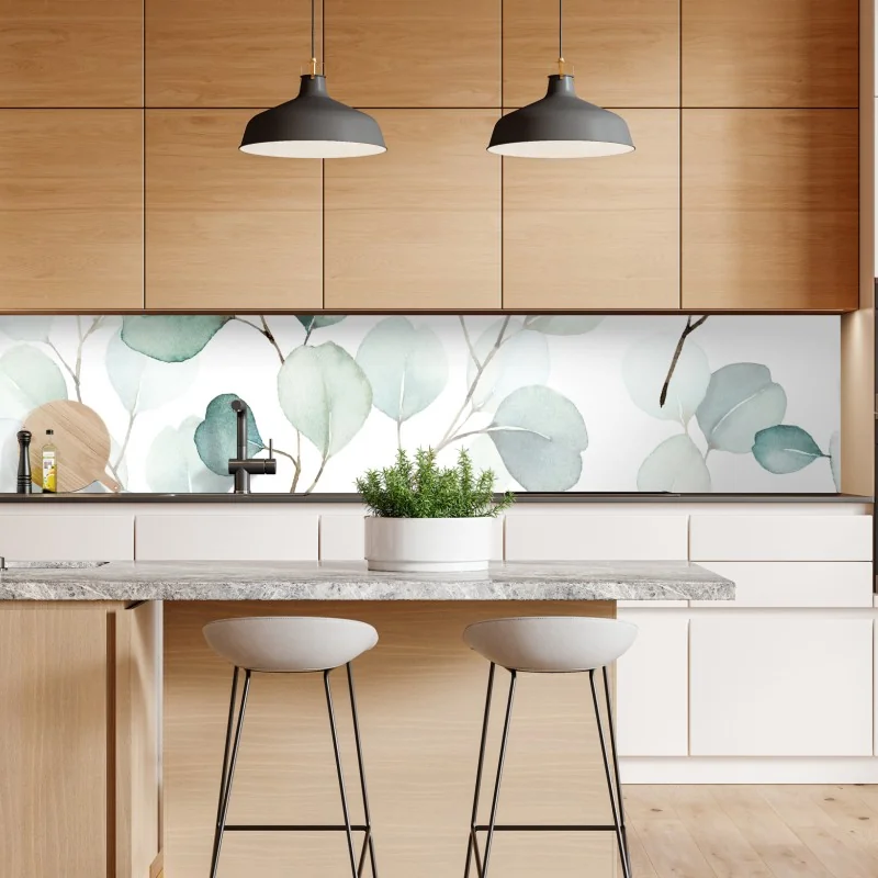 Naklejka repozycjonowalna zbliżenie bukietu słoneczników i dali – Wallissimo®