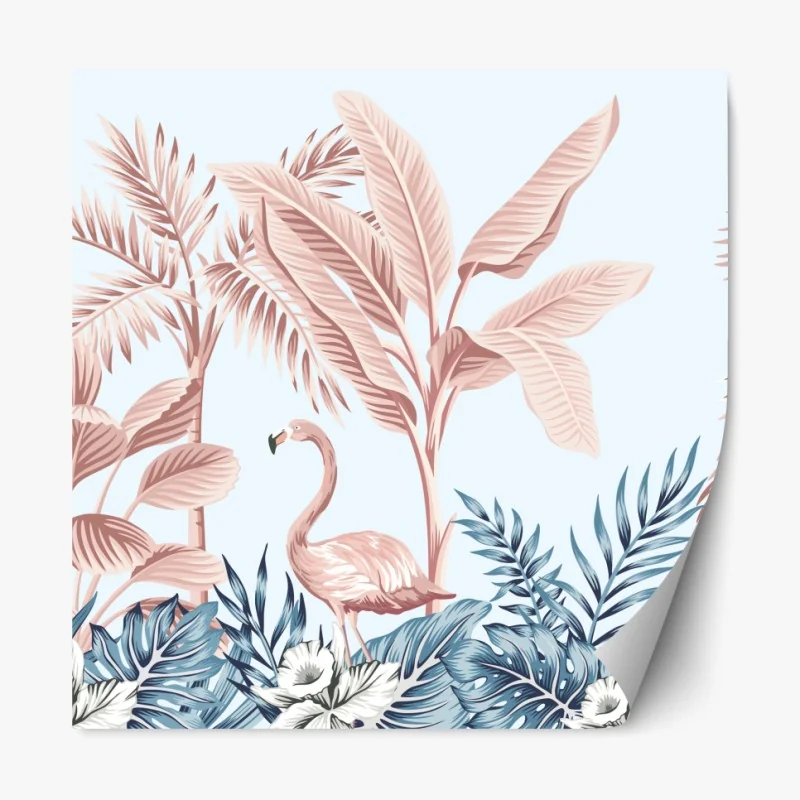 Naklejka repozycjonowalna żywy warstwowy gradient górski – Wallissimo®