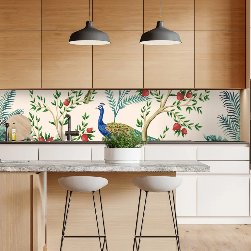 Naklejka repozycjonowalna rudy kociak w filiżance – Wallissimo®