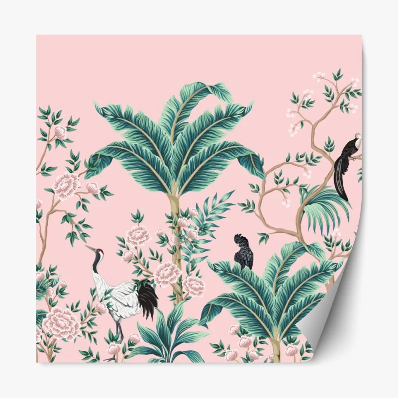 Naklejka repozycjonowalna słoneczny taras śródziemnomorski z widokiem na morze – Wallissimo®