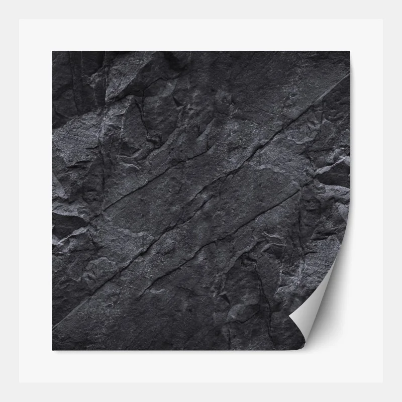 Naklejka repozycjonowalna ciemna tekstura kamienia
