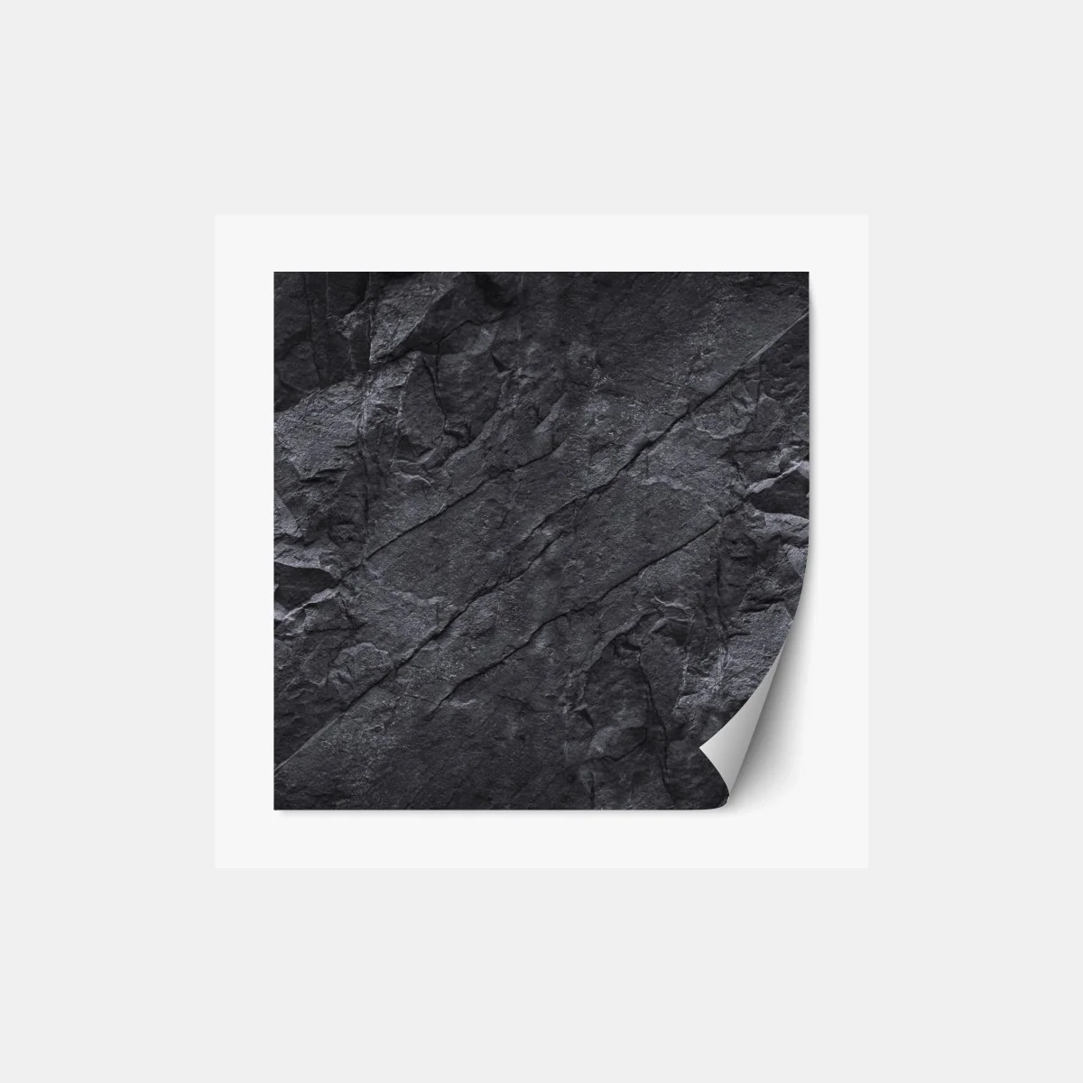 Naklejka repozycjonowalna ciemna tekstura kamienia – Wallissimo® Naklejka repozycjonowalna ciemna tekstura kamienia – Wallissimo®