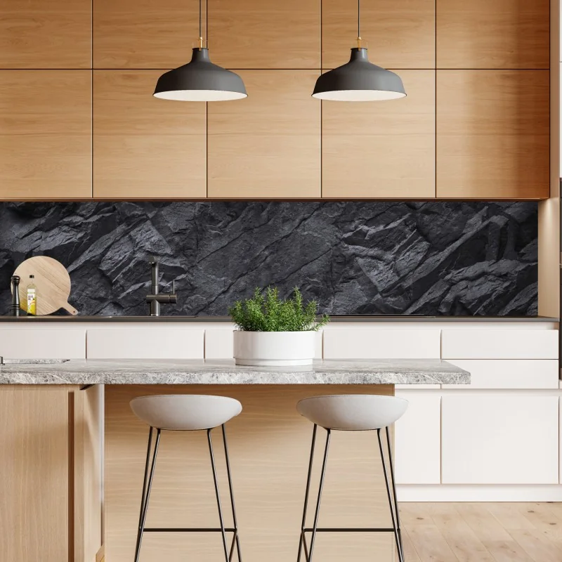 Naklejka repozycjonowalna delikatny dmuchawiec w monochromie – Wallissimo®