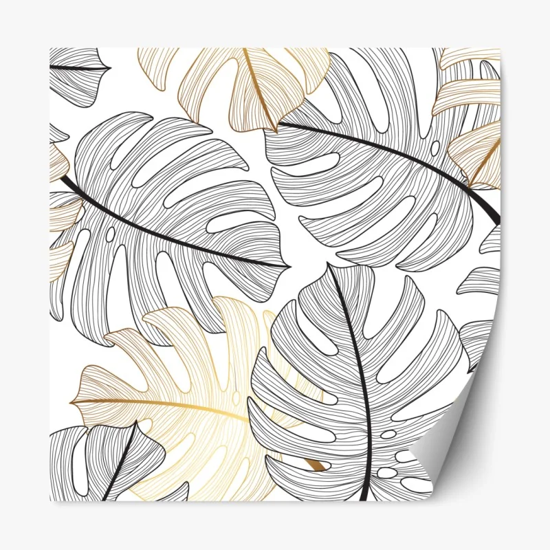 Naklejka repozycjonowalna unoszące się pęcherzyki oleju na głębokim gradiencie – Wallissimo®