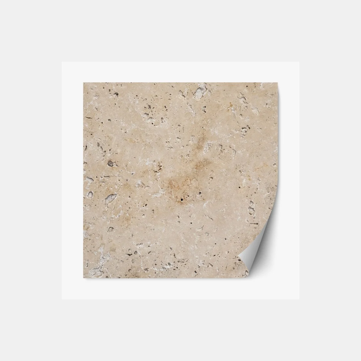 Naklejka repozycjonowalna beżowa tekstura kamienia travertynu – Wallissimo® Naklejka repozycjonowalna beżowa tekstura kamienia travertynu – Wallissimo®