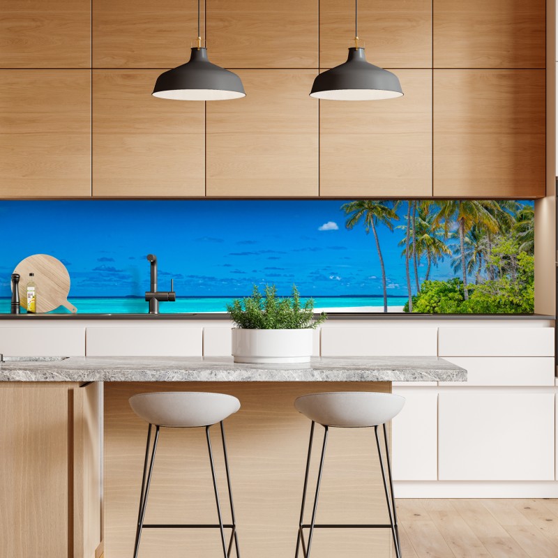 Naklejka repozycjonowalna żywa różowa abstrakcja płynna – Wallissimo®